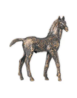 Kurt Arentz: Skulptur "Fohlen", Bronze