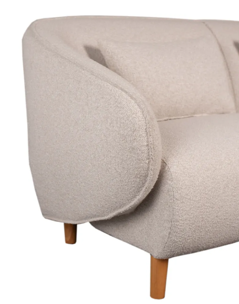 Lounge Sofa "Alezio" inkl. Knuffelkissen in 2 Farben