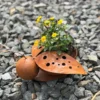 Marienkäfer aus Edelrost 2er-Set