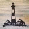 Metallschild "Westerhever Leuchtturm"