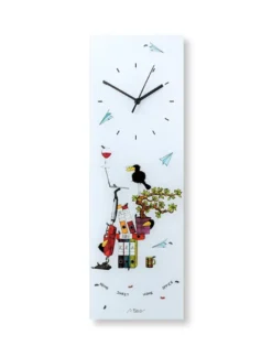 Michael Ferner: Wanduhr "Home Sweet Home Office (II)"