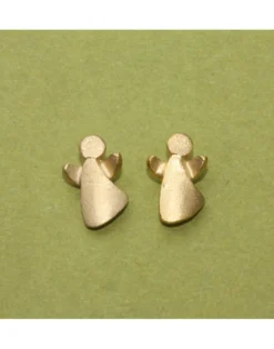 Ohrstecker Schutzengel - gold