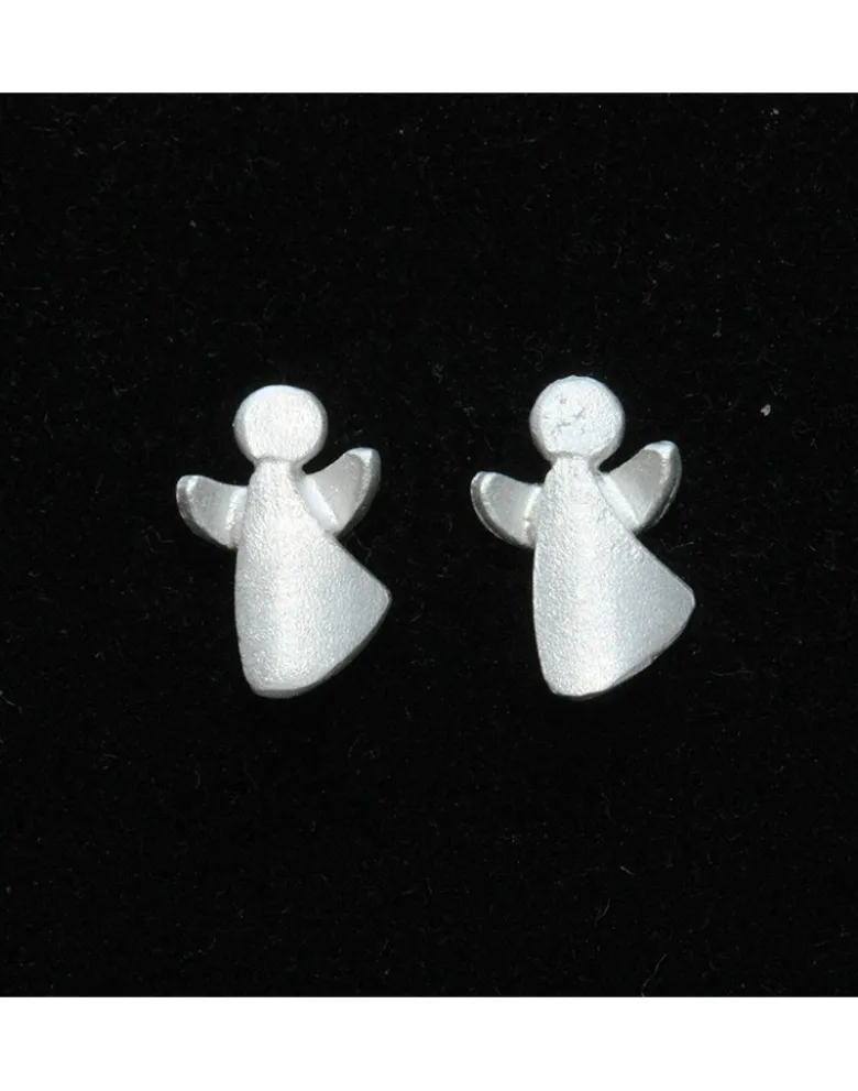 Ohrstecker Schutzengel - silber