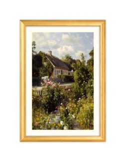 Peder Mork Mönsted: 4 Landschaftsbilder (1889-1933) einzeln