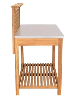 Pflanztisch aus Teakholz