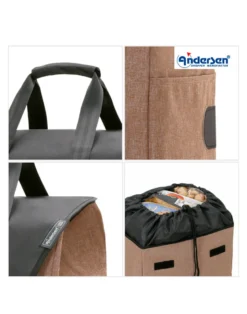 Quattro-Shopper Senta 2.0 sand