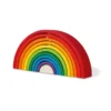 Regenbogen Bausteine aus Holz