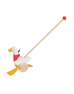Schiebetier Gans aus Holz