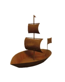 Schiff ahoi aus Edelrost