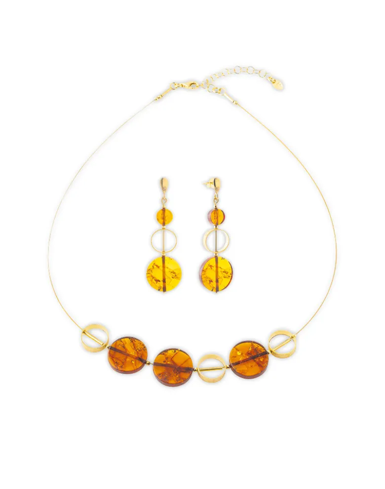 Schmuckset „Sinope“ Collier und Ohrhänger