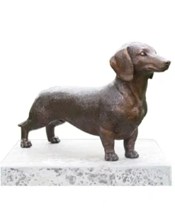 Skulptur Dackel - ars mundi - DIE WELT DER KUNST