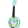 Spiel-Musikinstrument Banjo mit 4 Saiten