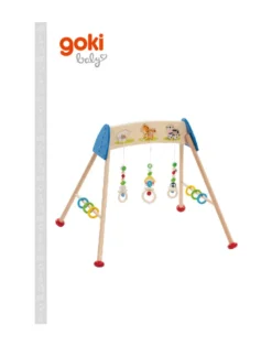 Spiel-Trapez/Spieltrainer/Spielebogen "Bauernhof" mit Sound aus Holz