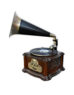 Stereo-Grammophon mit vielen Funktionen