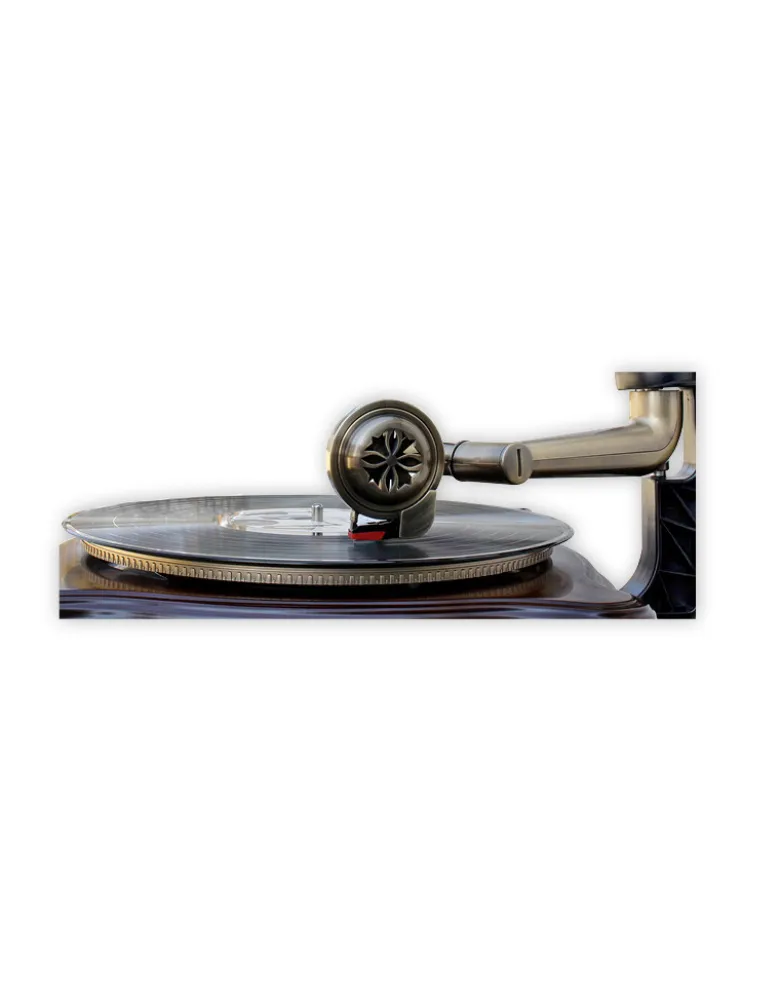 Stereo-Grammophon mit vielen Funktionen