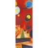 Wassily Kandinsky: Wanduhr "Schweres Rot"