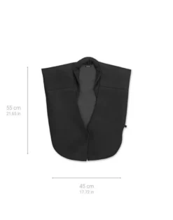 Wärmecape mit Powerbank für Schultern/Rückenbereich