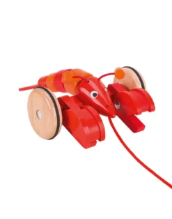 Ziehtier Hummer aus Holz