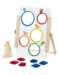 Zielwurfspiel aus Holz